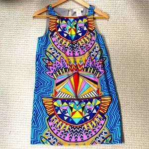 Mara Hoffman geometric print mini dress